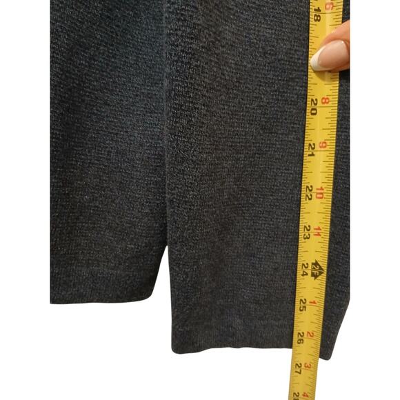 Banana Republic 1/4 Zip Thick Sweater Pullover Men Sz XL Navy Blue Preppy Office - Picture 6 of 10